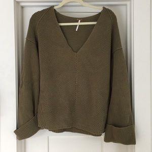 Free people knit sweater